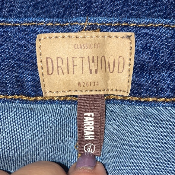 ✨HOST PICK✨NWOT Free People x Driftwood Farrah jeans (26) - Picture 5 of 9